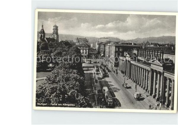 Strassenbahn Stuttgart Königsbau