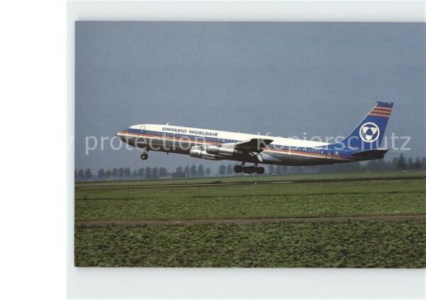 Flugzeuge Zivil Ontario Worldair C-GRYN Boeing 707-338C