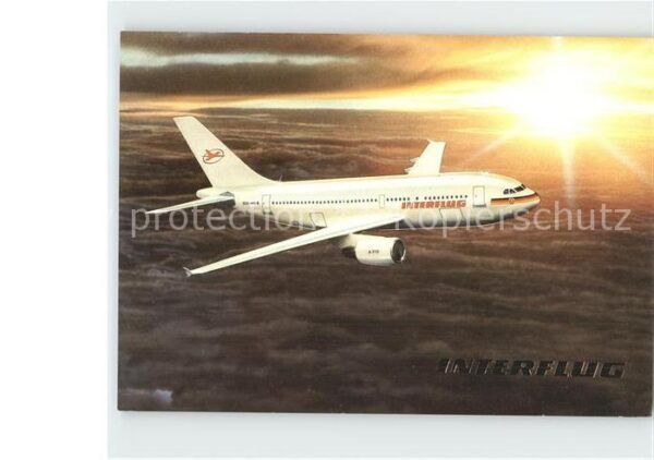 Flugzeuge Zivil Interflug A 310/208