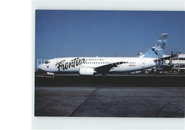 Flugzeuge Zivil Frontier Swimming Dolphin Colours Boein