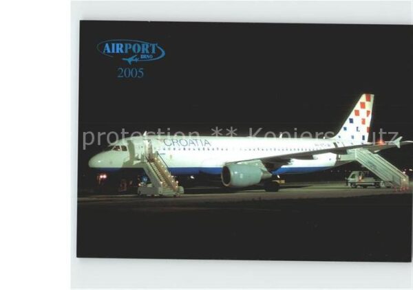 Flugzeuge Zivil Croatia Airlines Airbus A320-214 Airpor