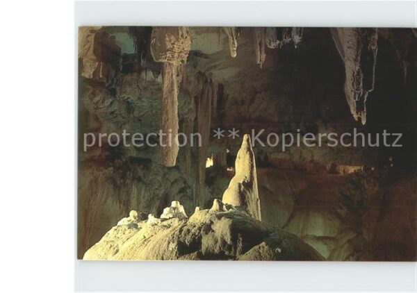 Hoehlen Caves Grottes Betharram Jeanne d_Arc sur le Bucher