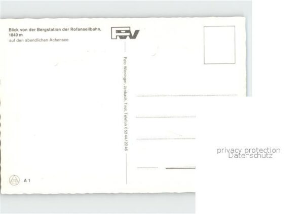 Seilbahn Rofan Achensee – Bild 2
