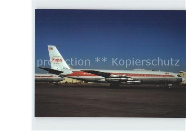 Flugzeuge Zivil TWA B-707-331 N18702