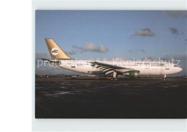 Flugzeuge Zivil Libyan Arab Airlines Airbus Industrie A
