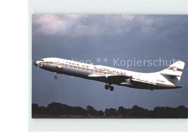 Flugzeuge Zivil Tunis Air Caravelle 3 TS-MAC