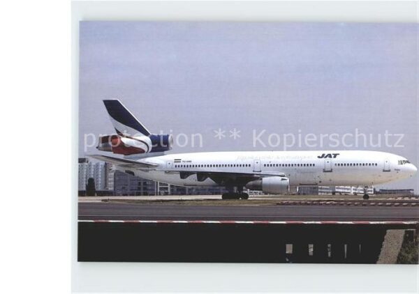 Flugzeuge Zivil JAT DC10-30 YU-AMB c/n 46988/278