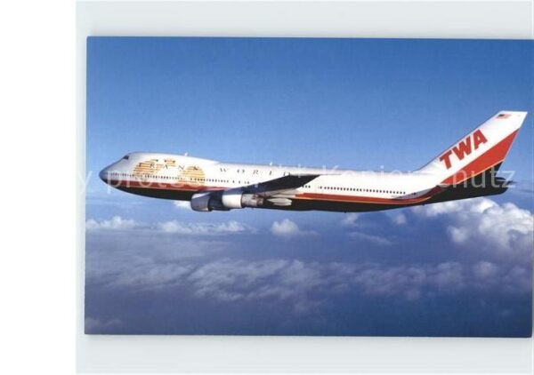 Flugzeuge Zivil TWA Boeing 747-131 N93108