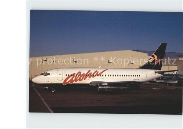 Flugzeuge Zivil Aloha Boeing 737-2S5C N802AL