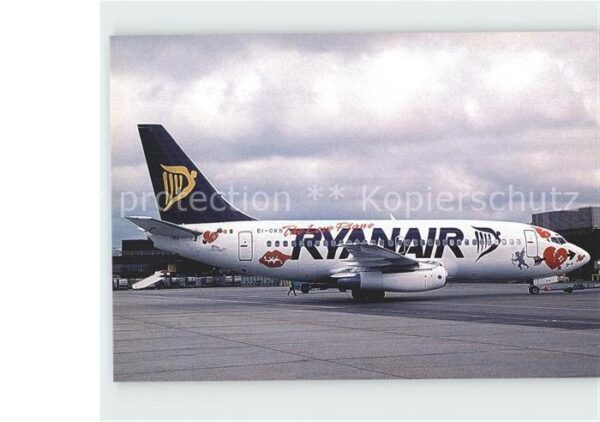 Flugzeuge Zivil Ryanair Boeing B-737-2T5 EI-CKS The Lov