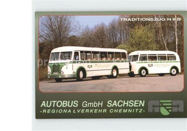 Autobus Omnibus Traditionszug H 6 B Sachsen Regionalver