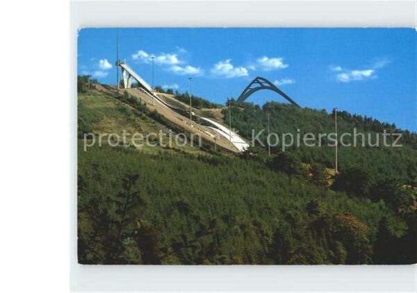 Ski-Flugschanze St.-Georg-Sprungschanze Sommer-Mattensc