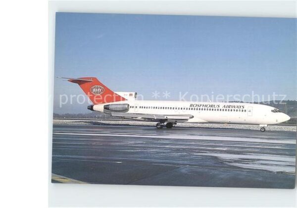 Flugzeuge Zivil Bosphorus Airways Boeing 727-230 TC-IKO