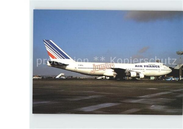 Flugzeuge Zivil Air France Jumbo Boeing 747-100 F-BPVL