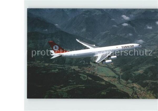Flugzeuge Zivil Turkish Airlines Airbus A 340-300