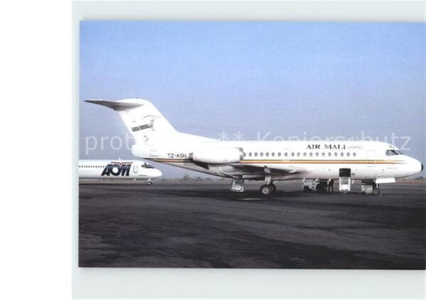 Flugzeuge Zivil Air Mali F-28-1000 TZ-ASH c/n 11003