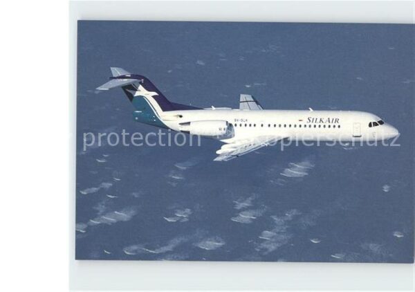 Flugzeuge Zivil Silk Air Fokker 70 9V-SLK c/n 11536