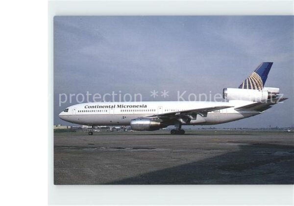 Flugzeuge Zivil Continental Micronesia DC-10-10 N68043