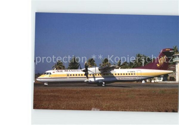 Flugzeuge Zivil Air Mandalay ATR 72-210 F-OHFS cn 393