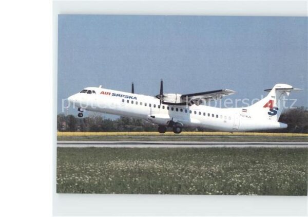 Flugzeuge Zivil Air Srpska Aerospatiale Alenia ATR72-20