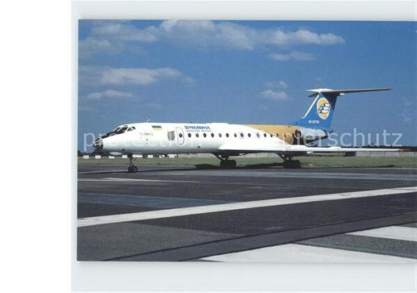 Flugzeuge Zivil Bukovyna Airlines Tupolev 134-A3 UR-657