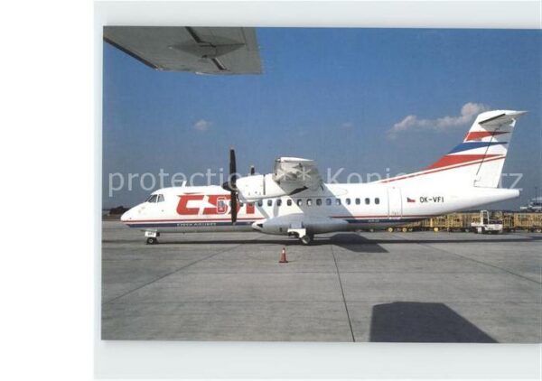 Flugzeuge Zivil CSA Aerospatiale Alenia ATR42-300 OK-VF