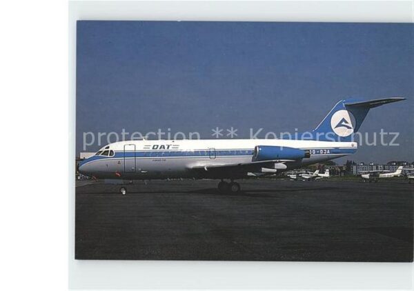Flugzeuge Zivil DAT Fokker F-28