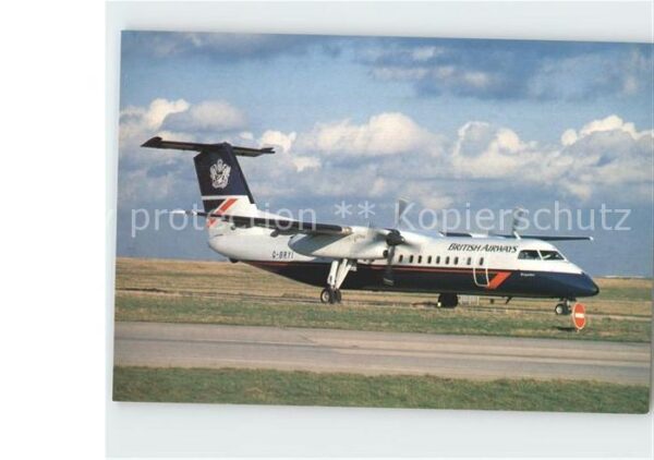 Flugzeuge Zivil British Airways Dash 8-300 G-BRYI