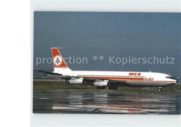 Flugzeuge Zivil MEA Boeing 707 Q OD-AGV