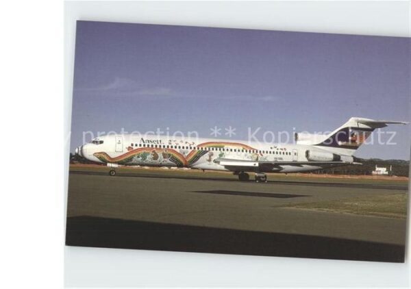 Flugzeuge Zivil Ansett B-727-277 VH-RML C/N 21480