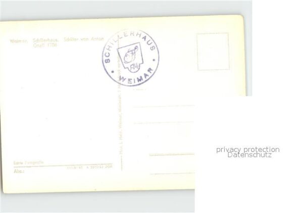 Schiller Friedrich Anton Graff 1786 Schillerhaus Weimar – Bild 2