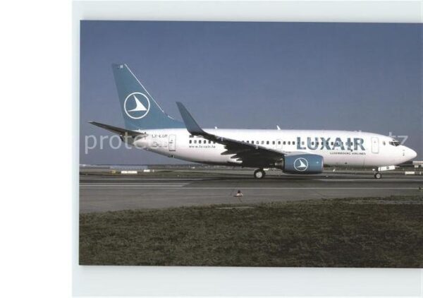 Flugzeuge Zivil Luxair Luxembourg Airlines Boeing B737-