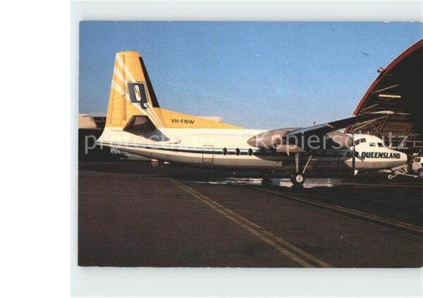 Flugzeuge Zivil Air Queensland Fokker F-27/200 VH-FNW c