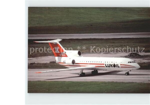 Flugzeuge Zivil Lukoil Yak-42D RA-42424