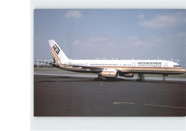 Flugzeuge Zivil Inter European Airways B-757-236 cn 256