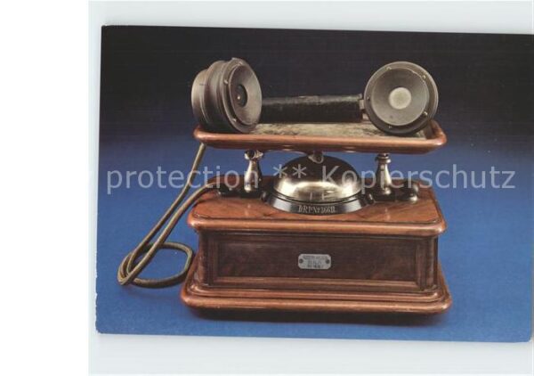 Telefon Fernsprechtischapparat 1900 Bundespostm
