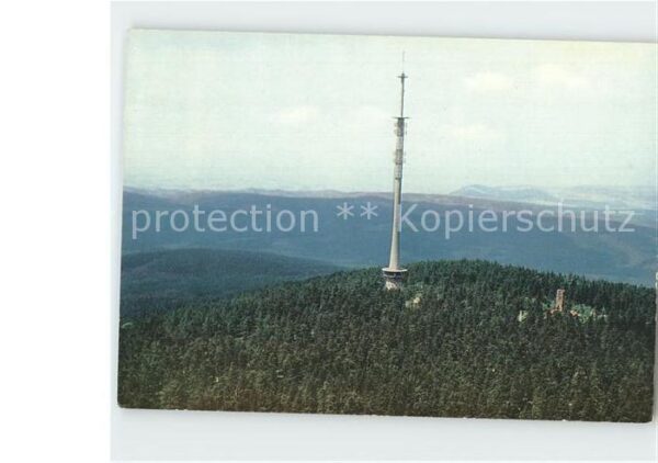 Funkturm Rundfunkturm Asenturm Ochsenkopf Fichte