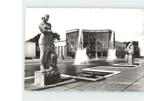 Exposition Internationale Liege 1939 Palais du Commissarial general