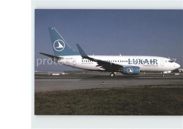 Flugzeuge Zivil Luxair Luxembourg Airlines Boeing B737-