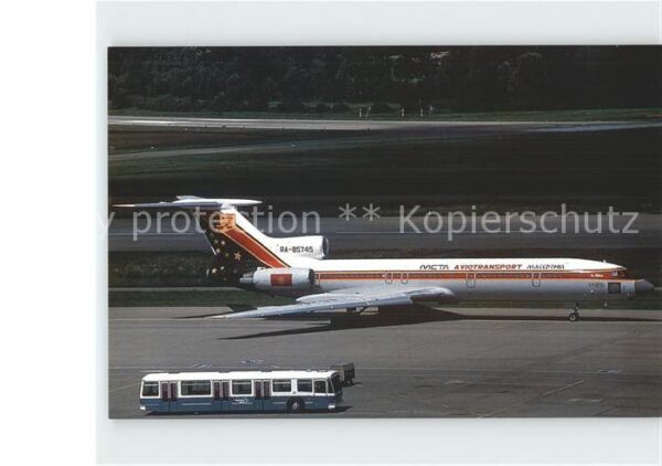 Flugzeuge Zivil Meta Aviotransport Macedonia TU154M RA8