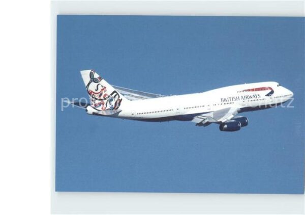 Flugzeuge Zivil British Airways Boeing 747-436 G-BNLG c