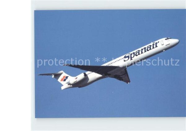 Flugzeuge Zivil Spanair McD Douglas MD-83 EC-GBA cn 496
