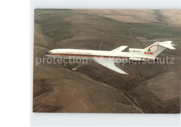 Flugzeuge Zivil Royal Air Maroc B-727