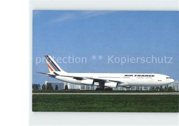 Flugzeuge Zivil Air France Airbus A-340-300 F-GLZB