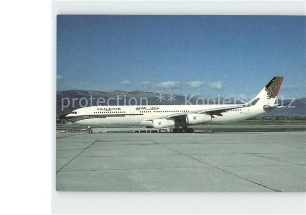 Flugzeuge Zivil Gulf Air Airbus Industrie A340-312 A4O-