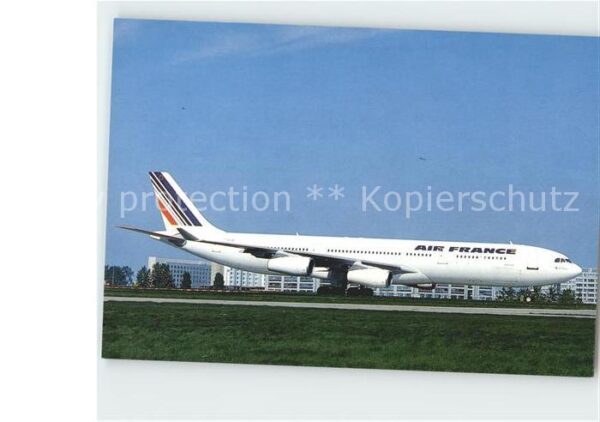 Flugzeuge Zivil Air France Airbus A-340-300 F-GLZB