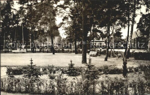 Klausdorf Mellensee Grünanlage an der HO Strandgaststätte