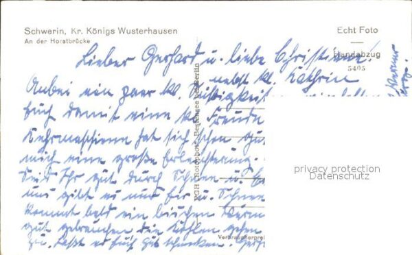 Schwerin Koenigs-Wusterhausen Uferpartie an der Horstbrücke Ruderboot – Bild 2