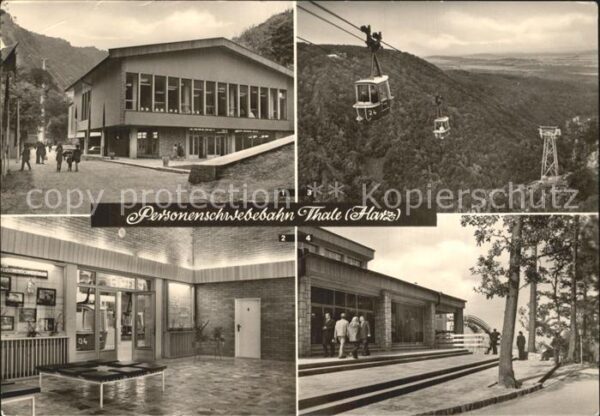 Thale Harz Personenschwebebahn Talstation Eingang