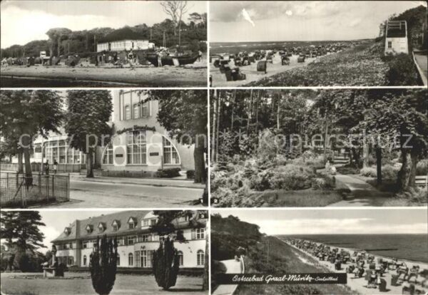 Graal-Mueritz Ostseebad Kurhaus Strandperle Kurpark Sanatorium